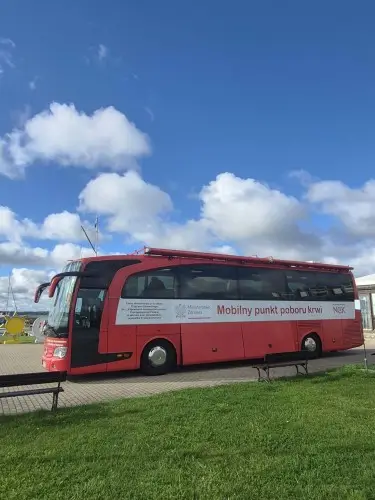 Mobilny krwiobus w Giżycku - oddaj krew i ratuj życie
