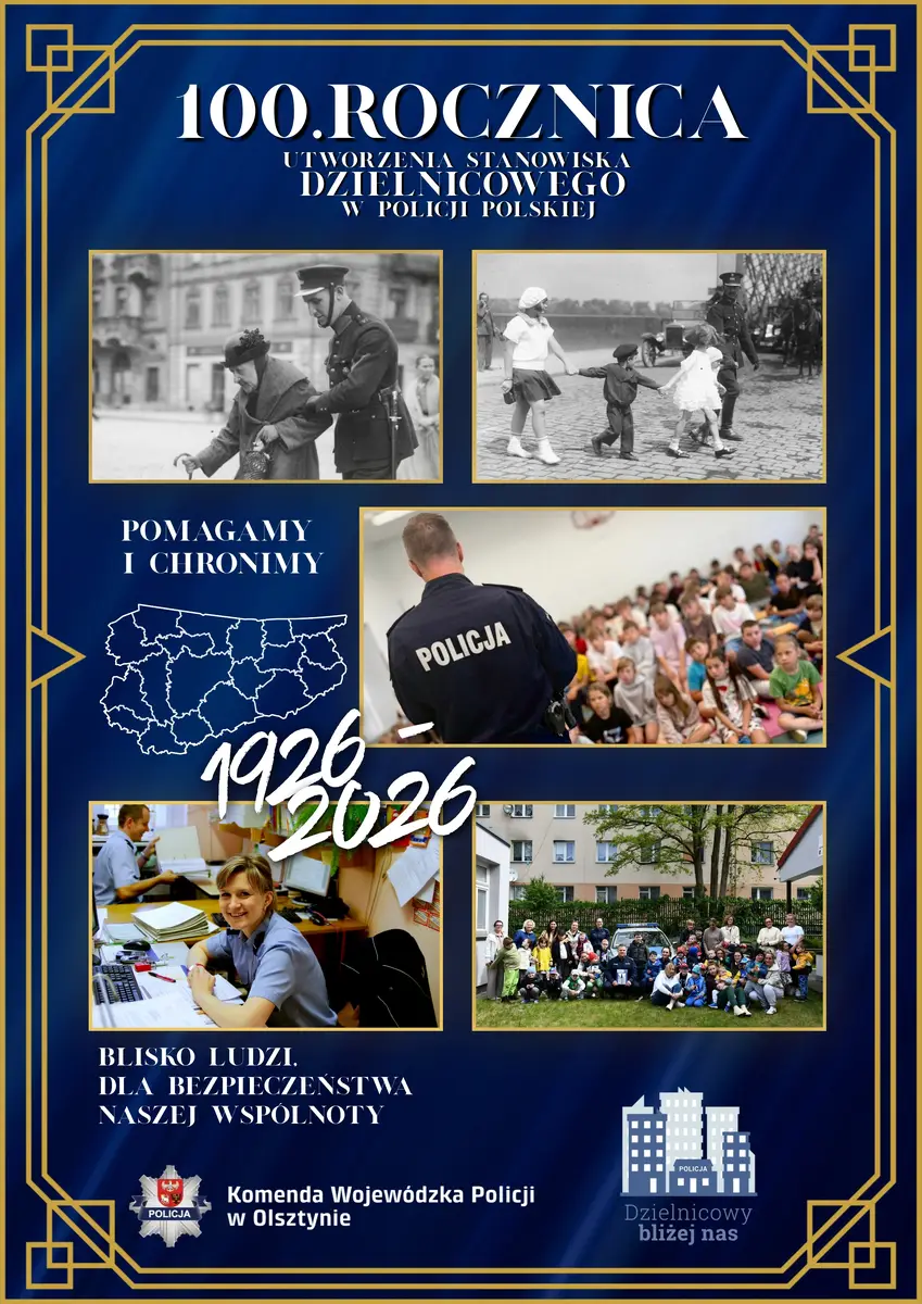 Zaproszenie na Galę dla Emerytowanych Policjantów Dzielnicowych