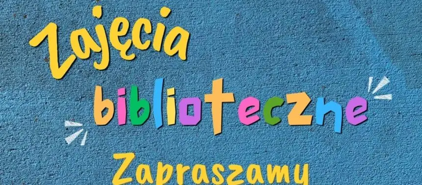 Cotygodniowe zajęcia biblioteczne dla dzieci