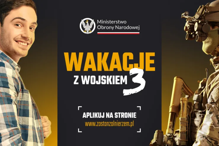 Wakacje z Wojskiem 3 – Program Szkoleniowy dla Młodzieży