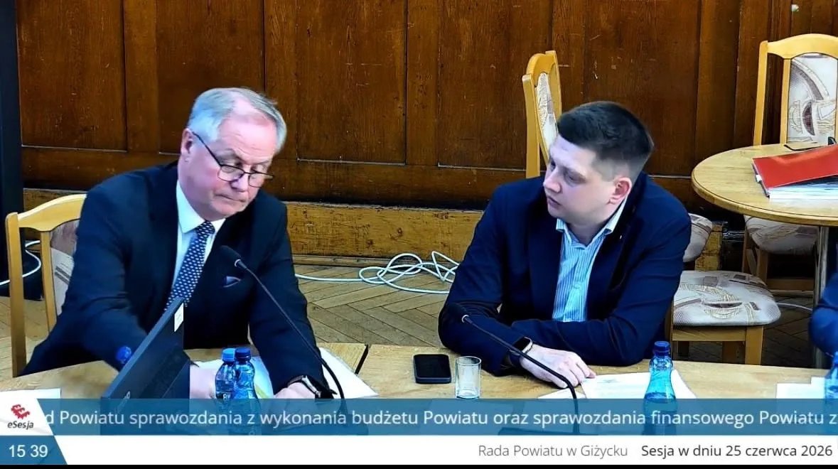 Wotum zaufania oraz absolutorium dla Zarządu Powiatu Giżyckiego