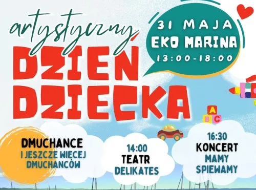 Artystyczny Dzień Dziecka w Giżycku – zaproszenie dla rodzin do Ekomariny