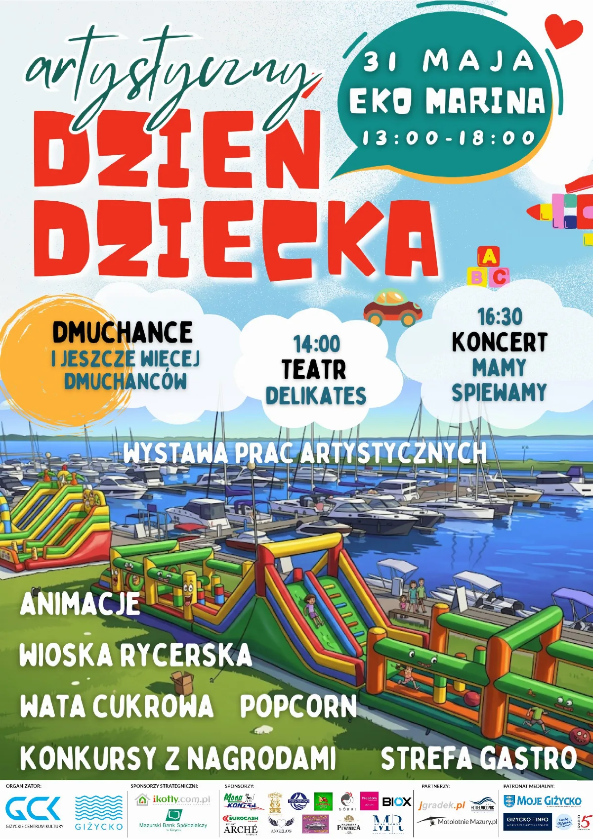 Artystyczny Dzień Dziecka w EkoMarinie – 31 maja
