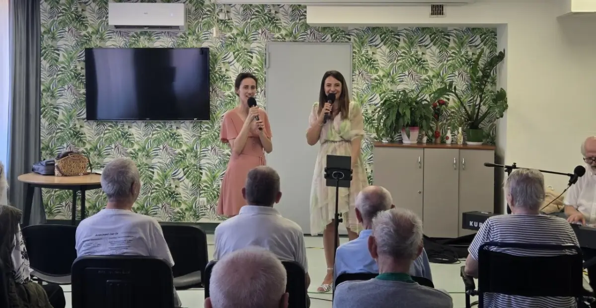 Koncert muzyki chrześcijańskiej w Domu Pomocy Społecznej w Giżycku