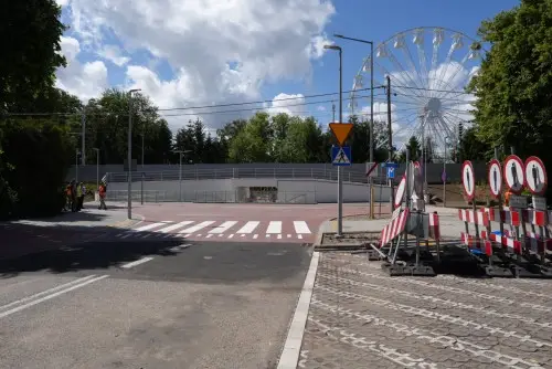 Przejezdność skrzyżowania ulic Kolejowej i Unii Europejskiej