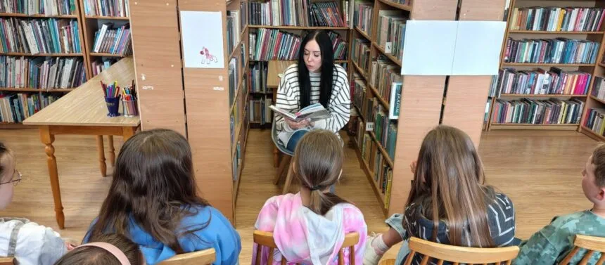 Spotkanie w ramach projektu Literacki Luzik w Giżycku