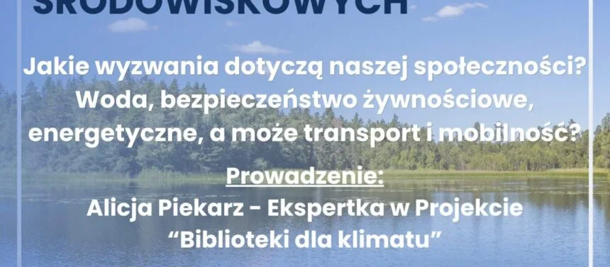 Warsztaty w Giżycku: Rozmowy o przyszłości nad Niegocinem