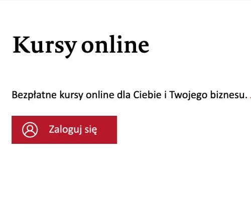 Bezpłatne kursy online dla przedsiębiorców od PARP
