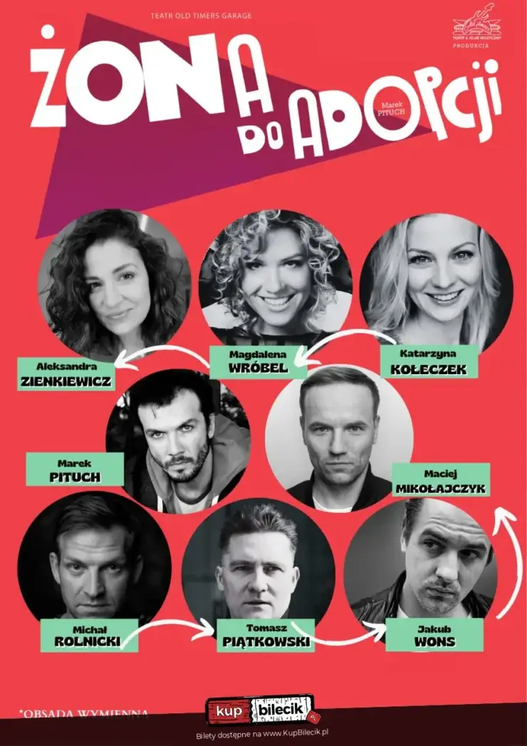 Występ "Żona do adopcji" w Giżyckim Centrum Kultury 29 lipca